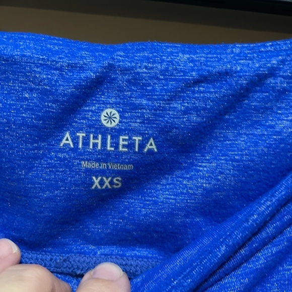 Gorgeous Blue Athleta Workout Leggings XXS Excellent condition - Picture 5 of 5